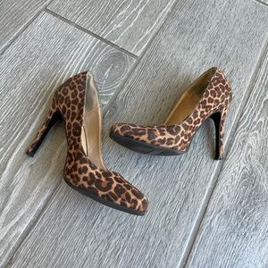 Leopard Print High Heels